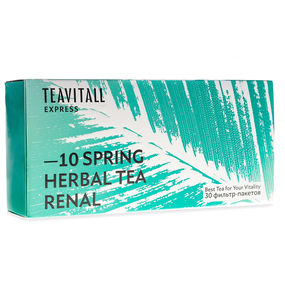 Чайный напиток для улучшения работы почек TeaVitall Express Spring 10, 30 фильтр-пакетов  #1