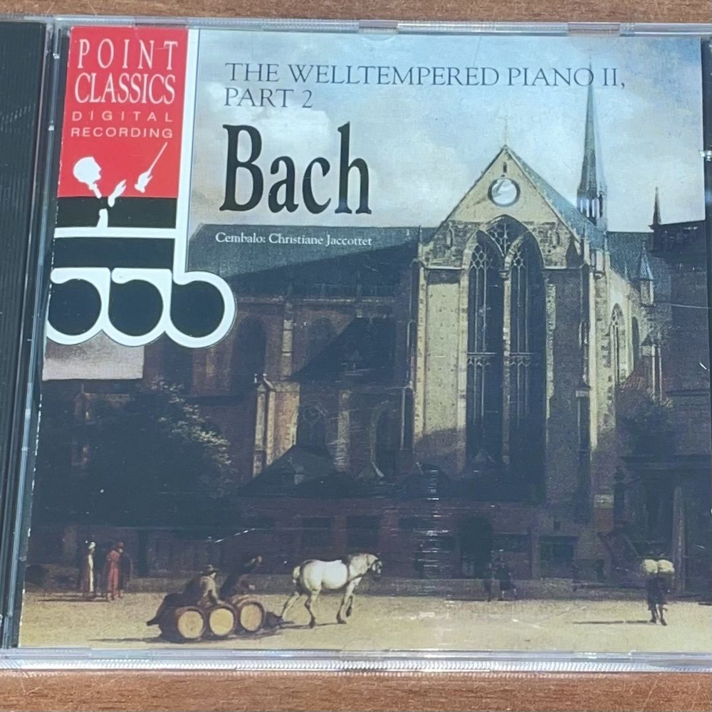 Bach. THE WELLTEMPERED PIANO II, PART 2.CD диск #1