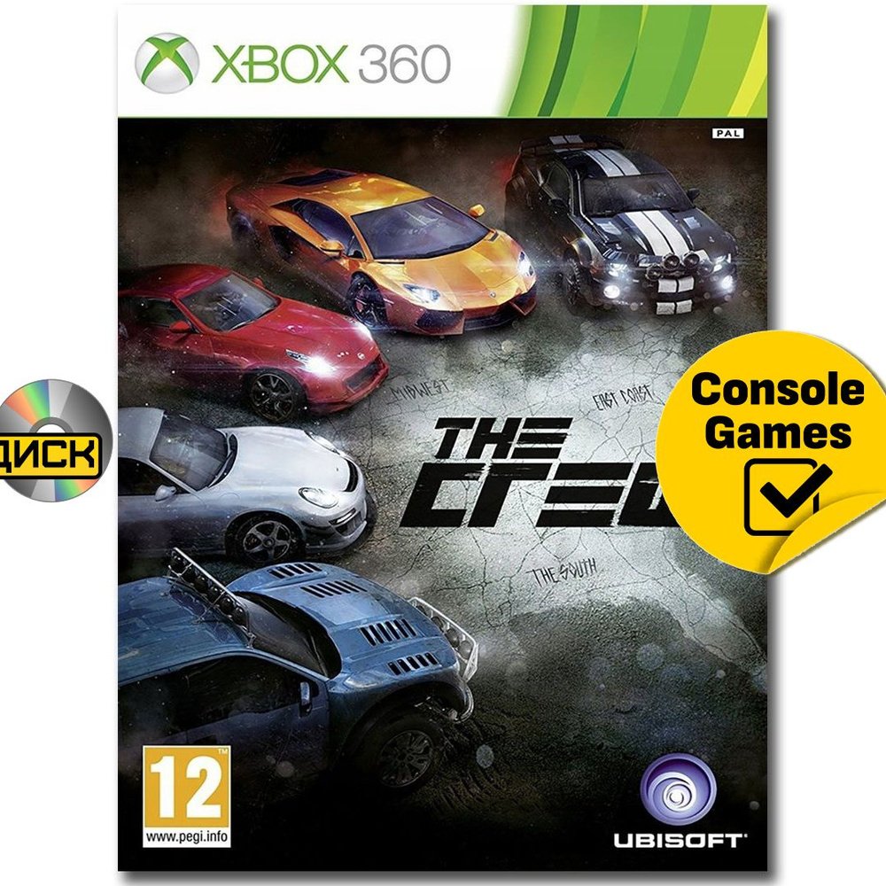 Игра Xbox 360 The Crew. (XBox 360 #1