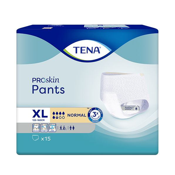 Подгузники-трусы для взрослых Tena ProSkin Pants Normal XL, 15 шт. #1