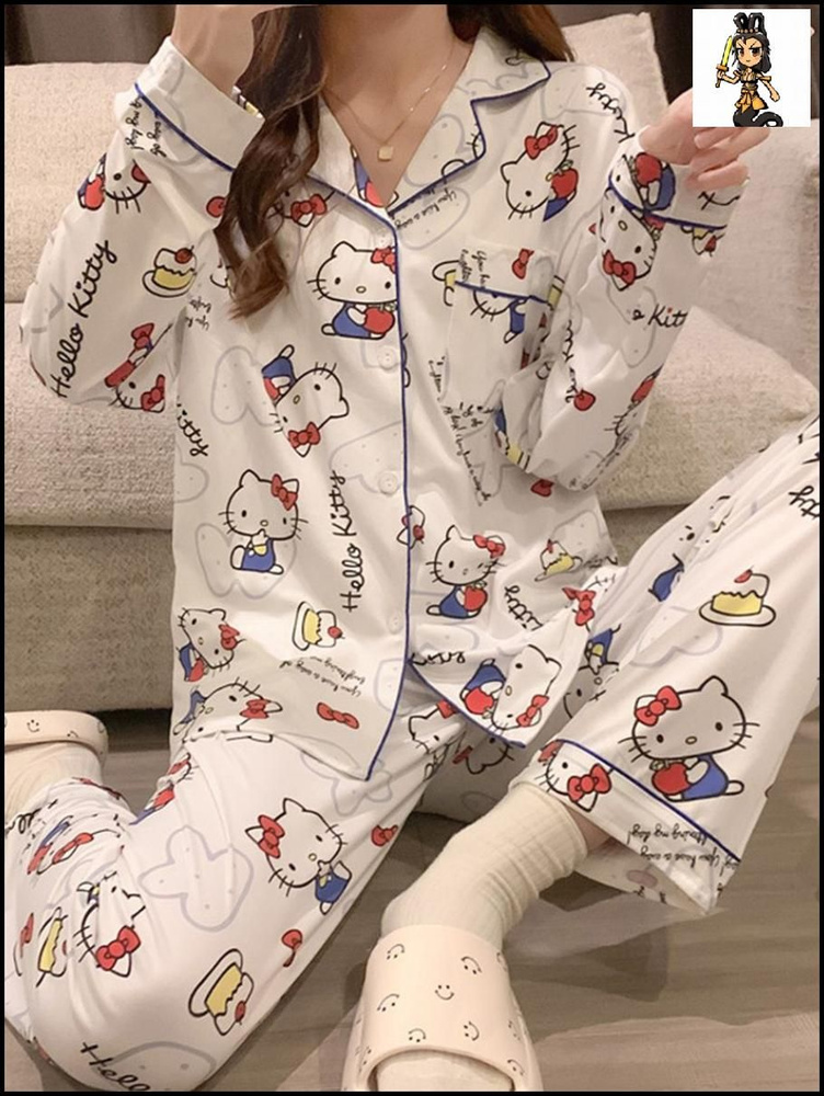 Пижама Hello Kitty - купить с доставкой по выгодным ценам в интернет ...