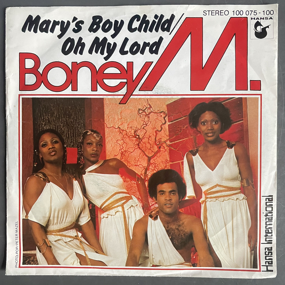 Boney M.Mary's Boy Child / Oh My Lord (Новый Год) ПЕРВОПРЕСС! 1978 ...