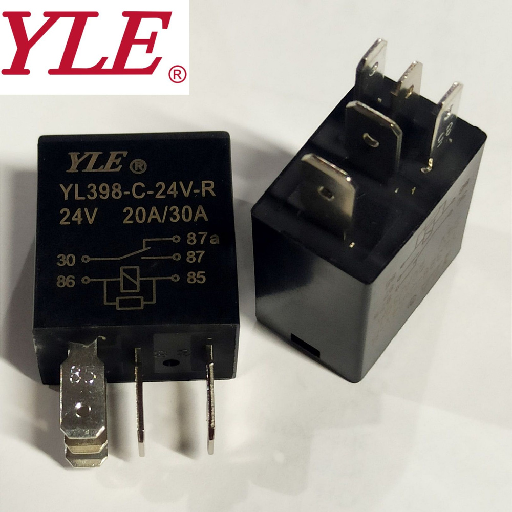 Реле блока коммутации поворотов МАЗ - YLE арт. YL398-C-24V-R - купить ...