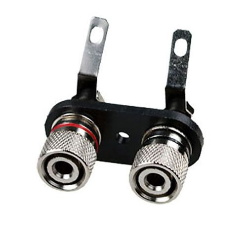 Разъемы BANANA/банан "гн" металл на планке, площадка для динамика ...