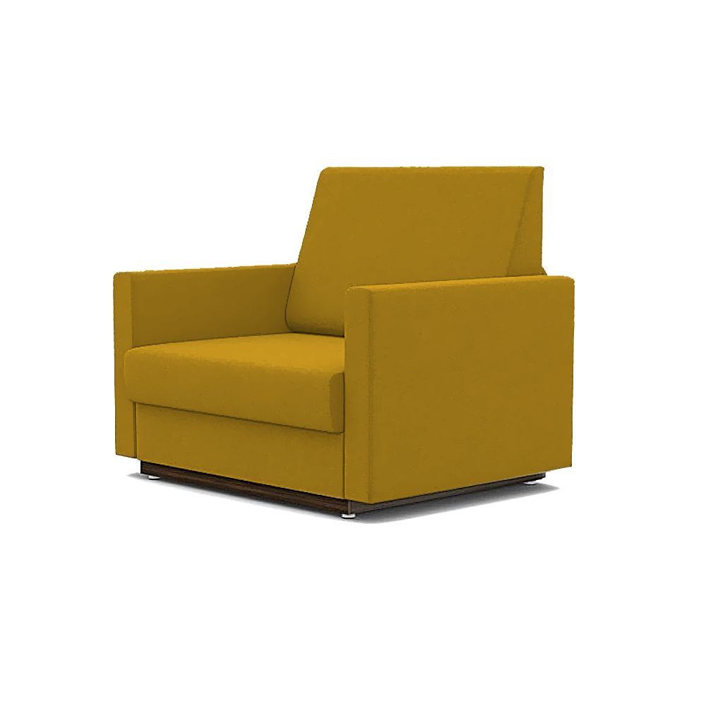 Кресло-кровать Стандарт + ФОКУС- мебельная фабрика 104х80х87 см песочно-коричневый  #1