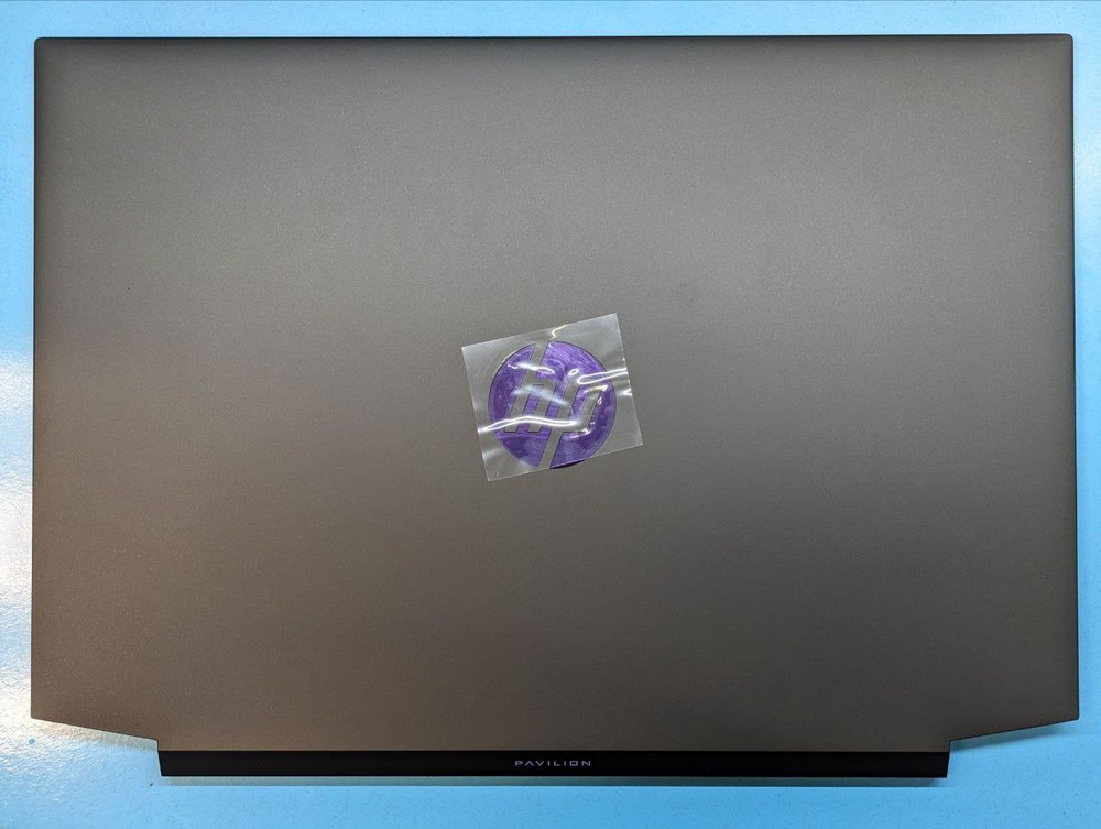 Крышка матрицы для ноутбука HP Pavilion Gaming 15-EC фиолетовый логотип  #1