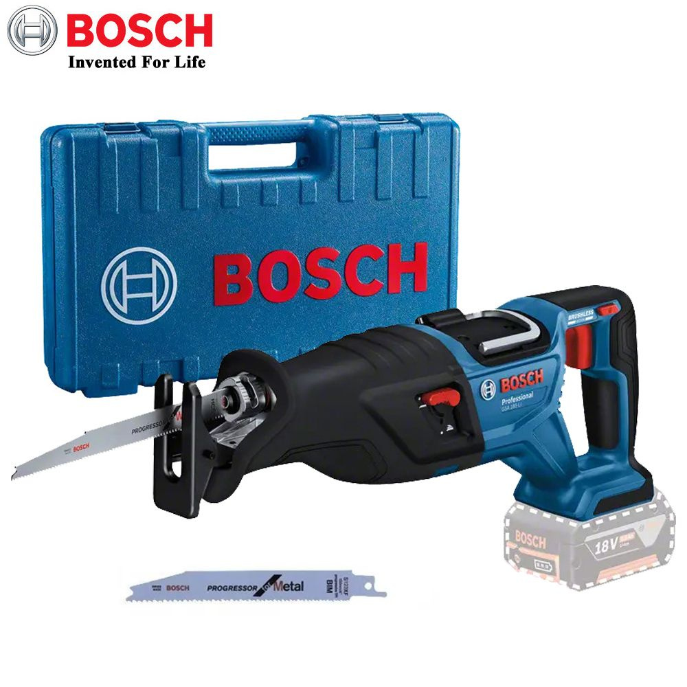Аккумуляторная сабельная пила Bosch GSA 185-Li Solo Бесщеточный,0 ...