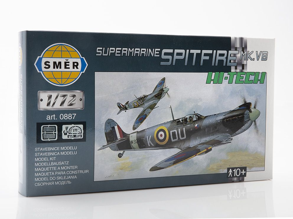 Сборная модель самолета Smer Самолет Supermarine Spitfire Mk.VB, масштаб 1/72  #1