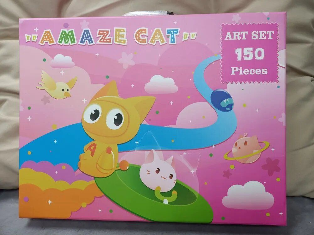 Набор для рисования "Amaze Cat" 150 предметов #1