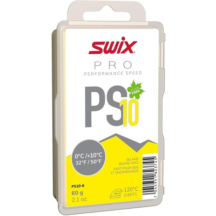 Мазь скольжения SWIX PS10-6 Yellow, (+10-0 C), 60 g #1