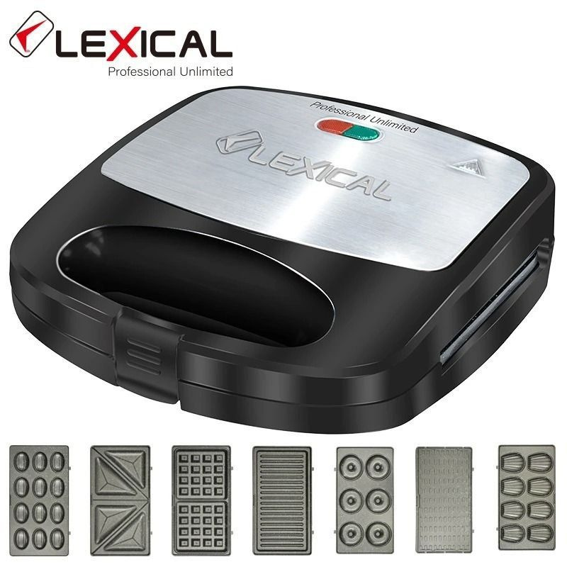 Электрогриль Sandwich Maker 7в1 Lexical LSM-2533 Сендвичница #1