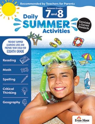 Daily Summer Activities: Grades 7-8 - Activity Book #1