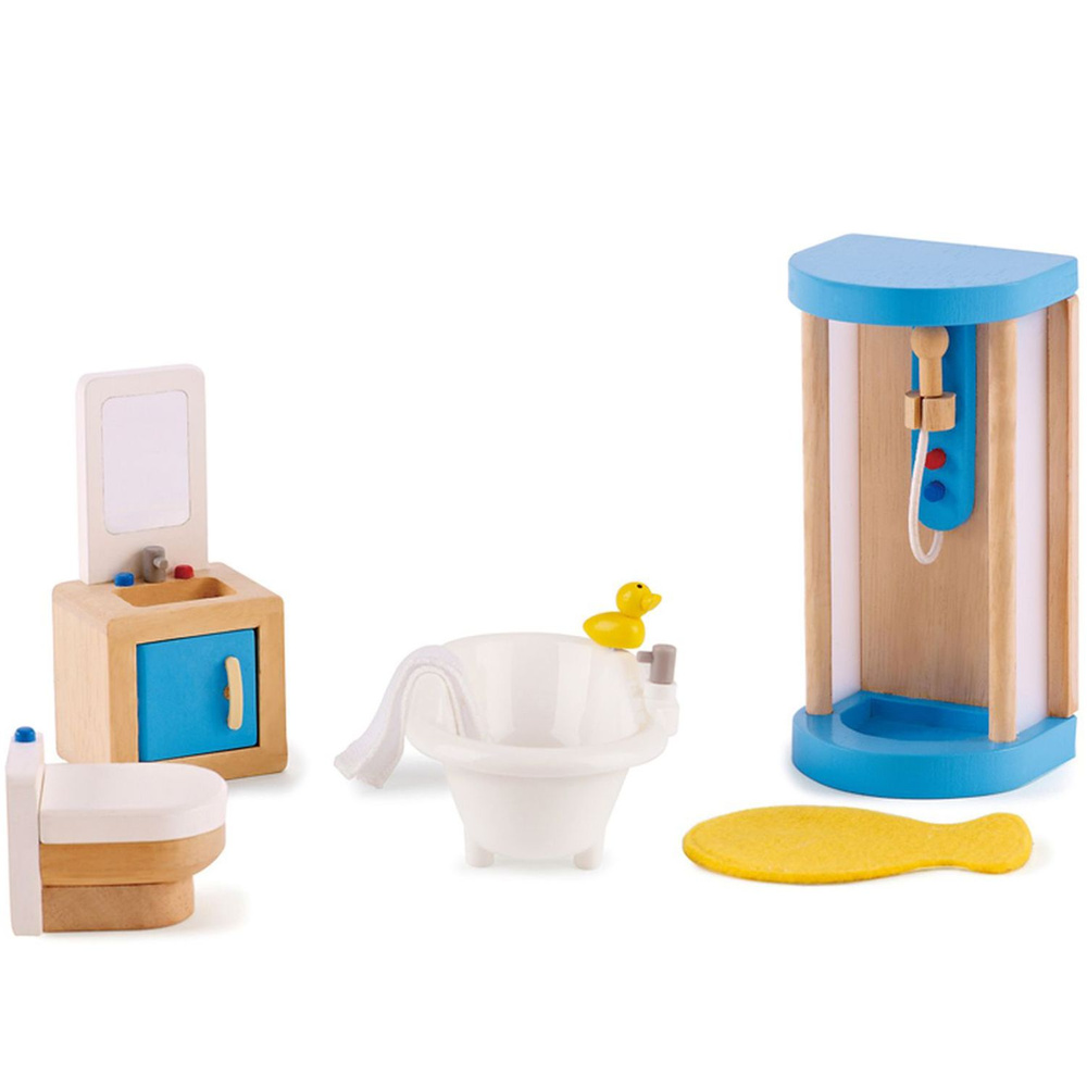 Кукольная мебель для домика "Ванная комната", для кукол до 12 см  #1