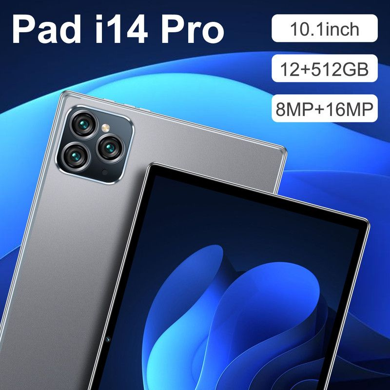 VERYHD Планшет Pad 14 Pro-37, 10.1" 12 ГБ/512 ГБ, оливковый Pad 14 планшет android 10.1 10.1 дюймов планшет #1