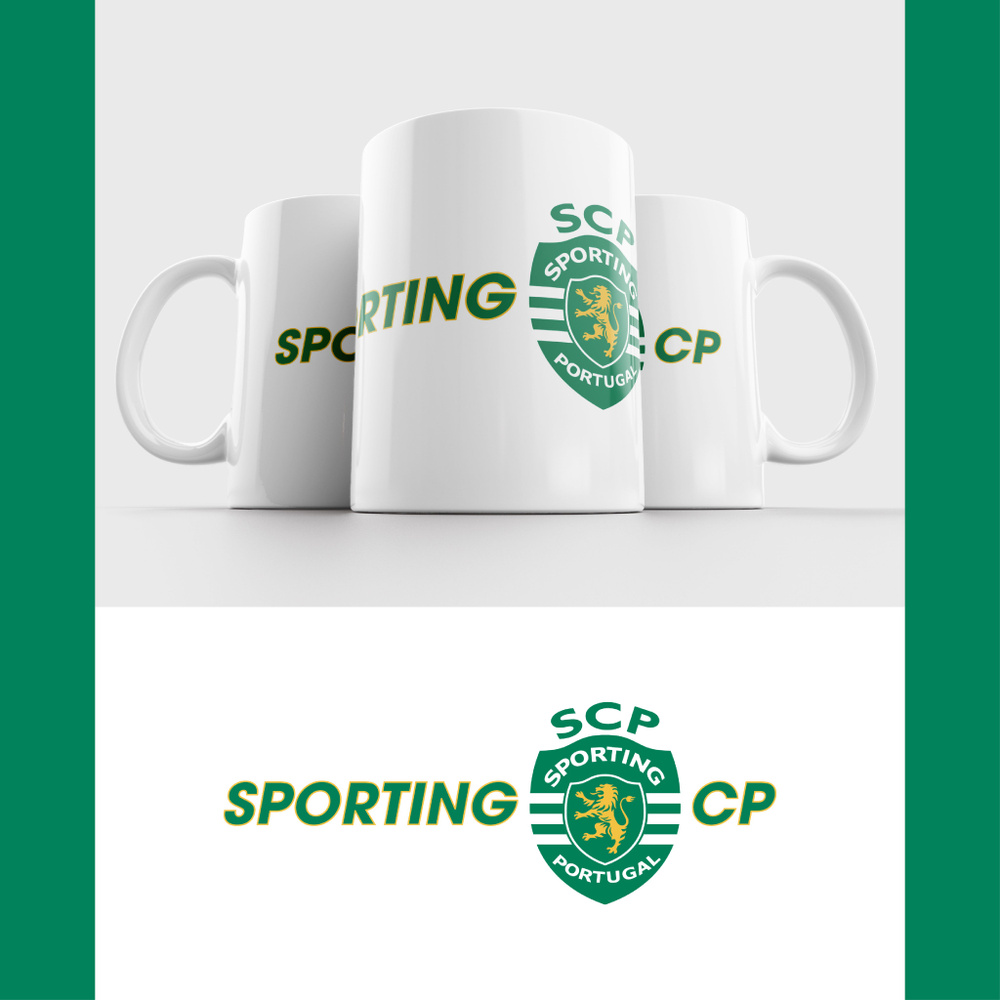 Кружка ФК Спортинг Лиссабон / FC Sporting СP Lisbon #1