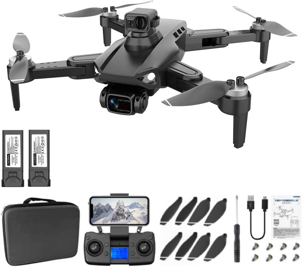 Квадрокоптер L900 Pro SE MAX, GPS, 5G, 4K Камера, Черный, 2 ...