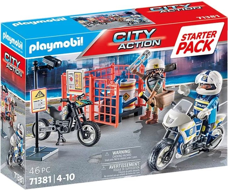 Стартовый набор Полиция Playmobil 71381 #1