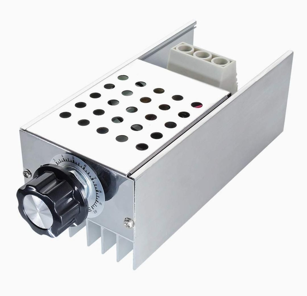 Электрический Регулятор мощности Симисторный 10000 Вт. 220B - купить с ...