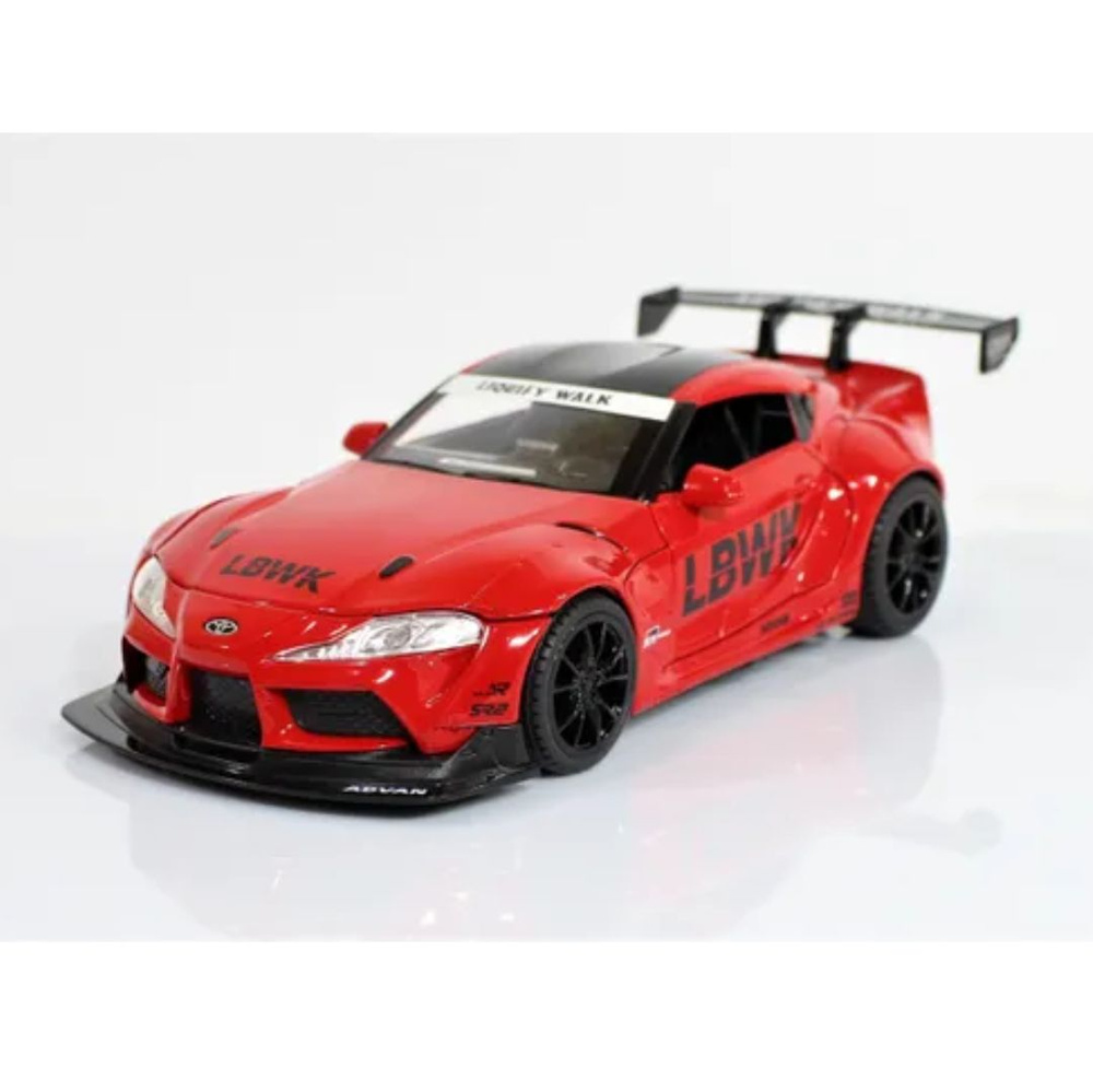 Машинка металлическая Toyota Supra масштабная модель 1/24 / Тайота Супра детская машинка  #1