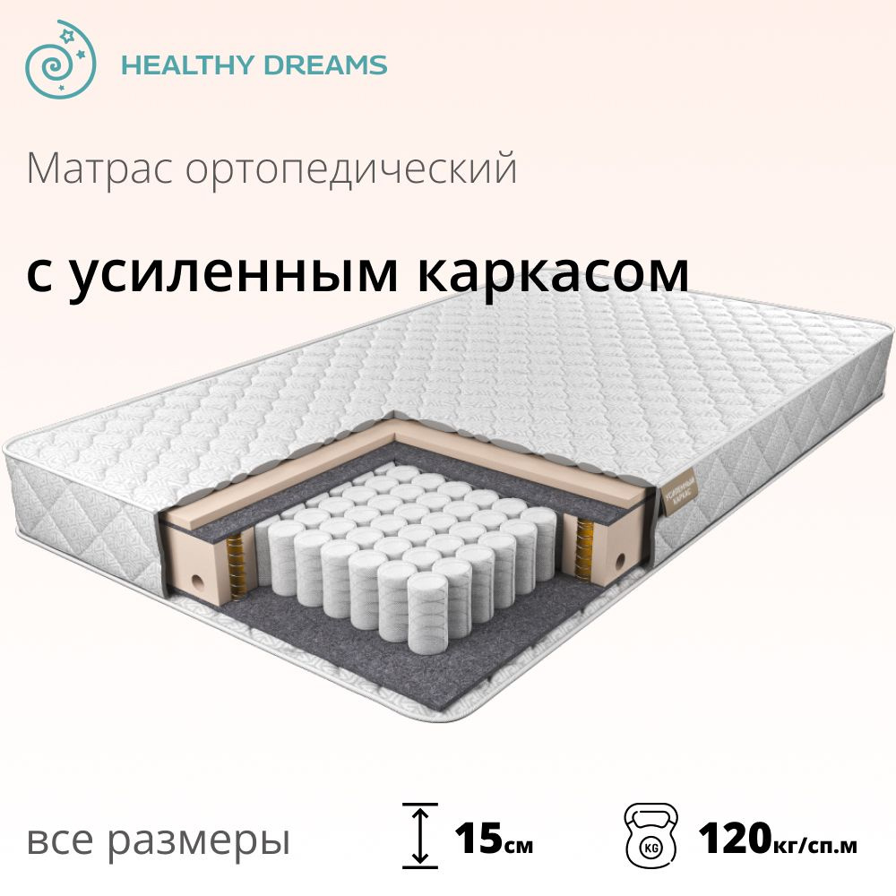 HealthyDreams Матрас Povico Garant, Независимые пружины, 80х185 см #1