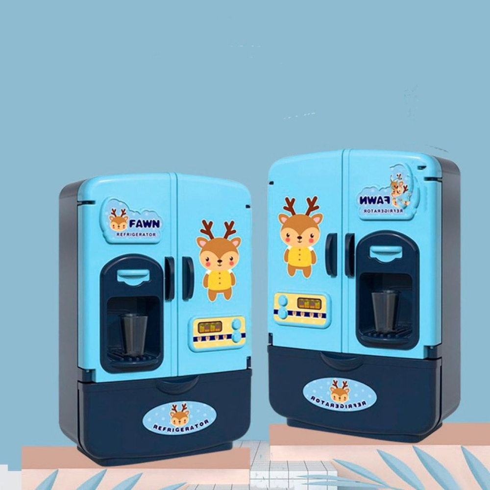 Детская игрушка игровой набор холодильник с продуктами / Детский холодильник для девочки / для мальчика #1