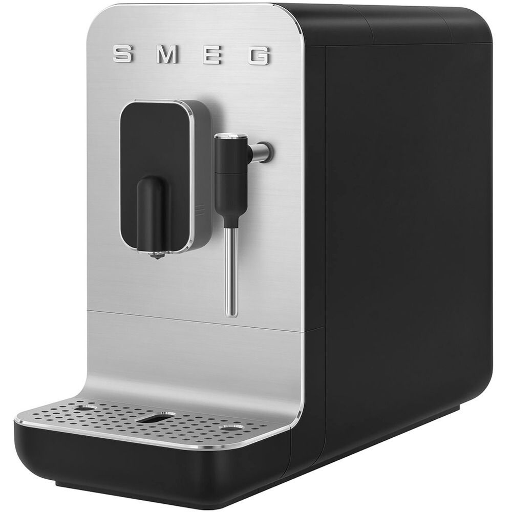 Кофемашина Smeg BCC12BLMEU, автоматическая, зерновой, 19 бар, 8 программ, 1.4 л, черная  #1