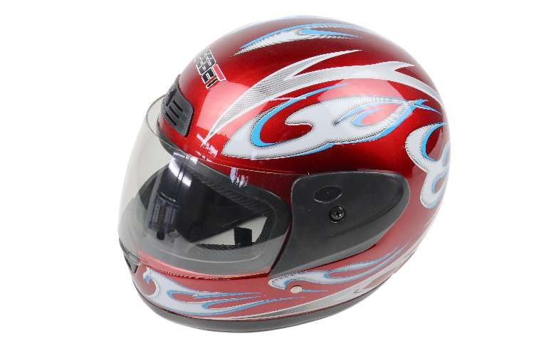 Шлем Сoncord XZF01 S красный интеграл #1