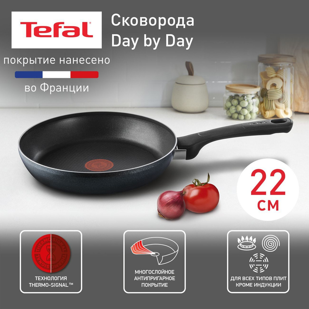 Сковорода Tefal Day by Day 22 см 04216122 #1