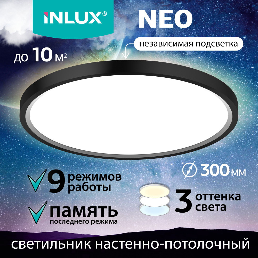 INLUX Настенно-потолочный светильник, LED #1