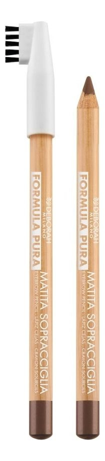 Deborah Milano Карандаш для бровей Formula Pura Eyebrow Pencil, тон 01 Средний, 1,2г  #1