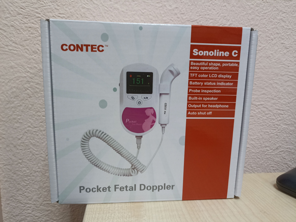 Фетальный допплер Contec C для беременных - купить с доставкой по ...
