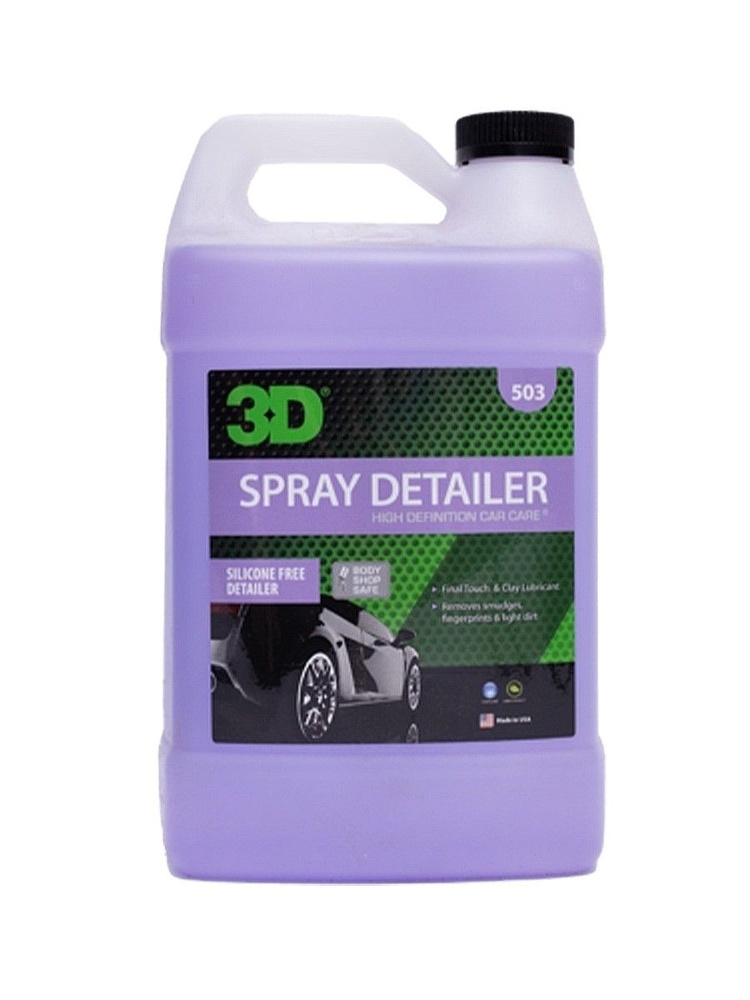 3D Spray Detailer - спрей для детейлинга без силикона для ЛКП 3,78л  #1