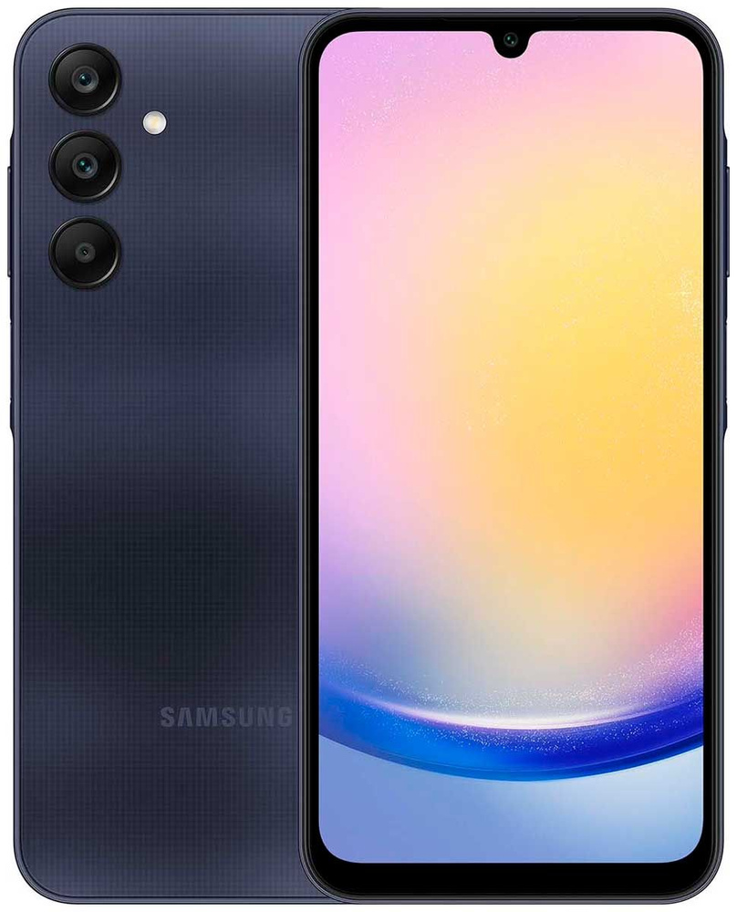 Samsung Смартфон Galaxy A25 256Gb 8Gb (SM-A256E) темно-синий 8/256 ГБ, темно-синий  #1