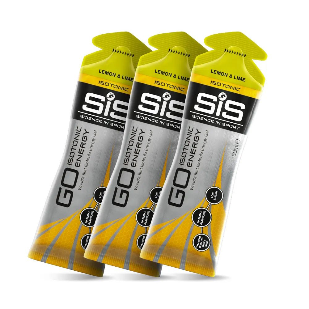 SiS Go Isotonic Energy GEL 60 мл, Лимон-лайм, 3 шт #1