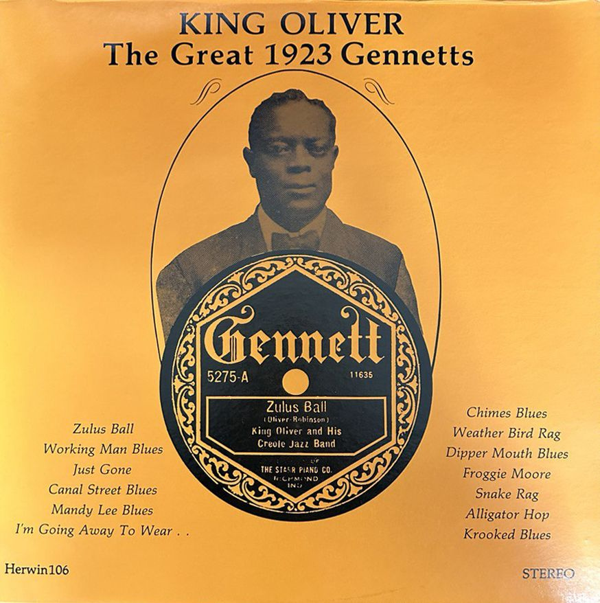 Виниловая пластинка King Oliver - The Great 1923 Gennetts #1