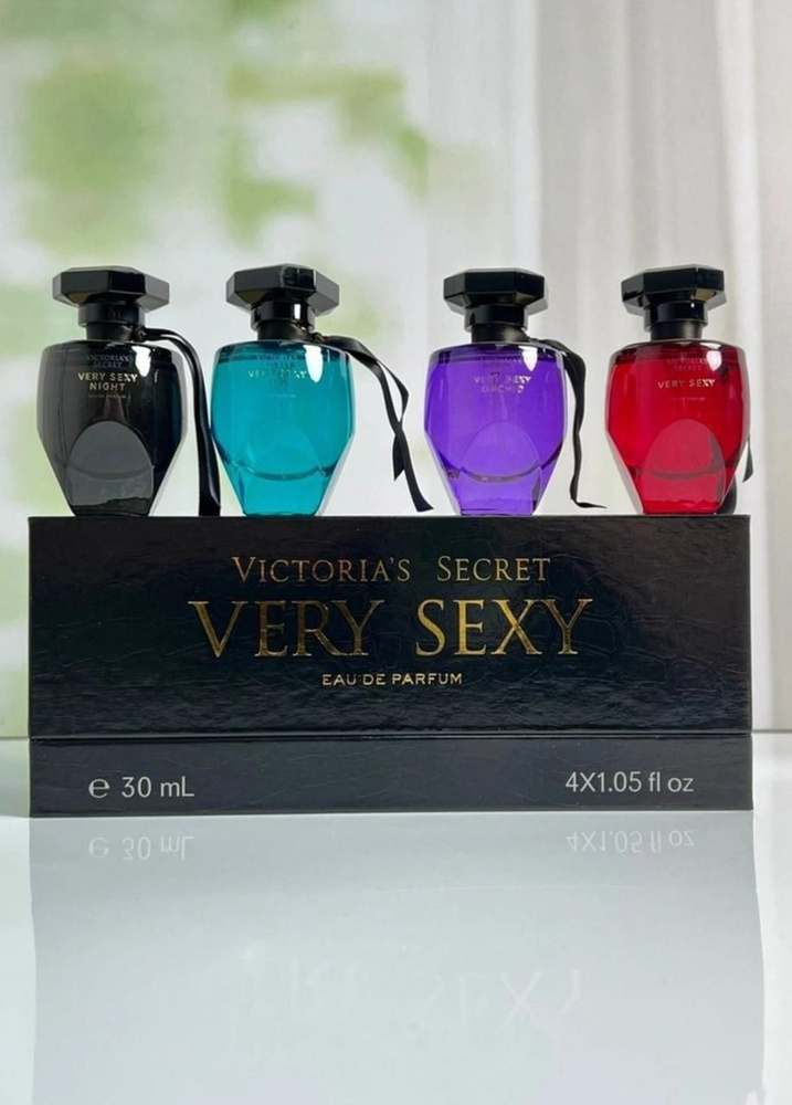 Женский Парфюмерный набор Victoria's Secret Very Sexy 4 в 1 #1