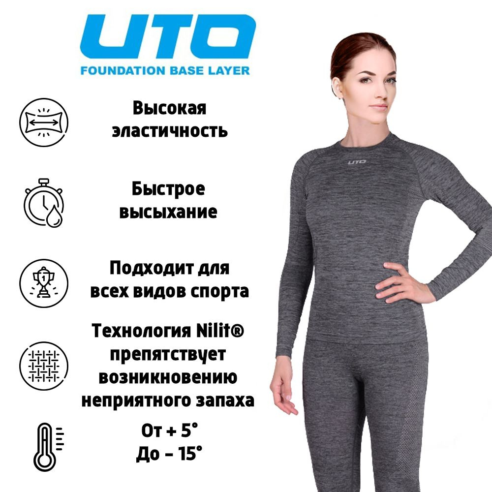 Комплект термобелья UTO Dryarn Nilit Sport Underwear W's #1