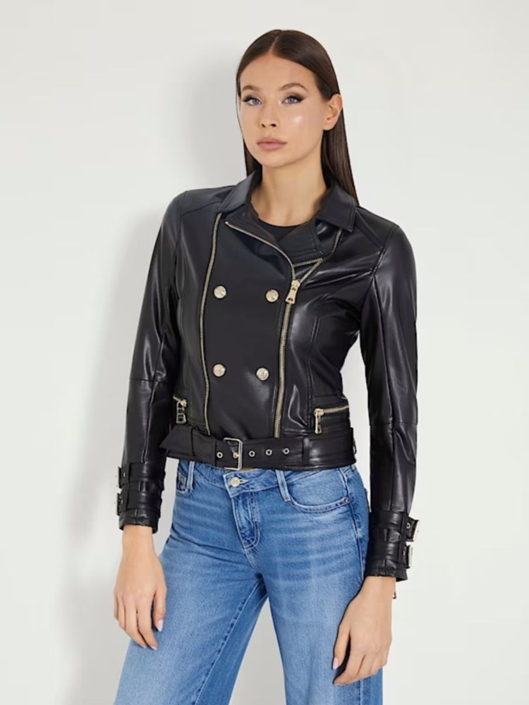 Куртка GUESS OLIVIA MOTO JACKET #1