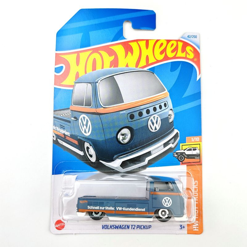 Машинка коллекционная Mattel Hot Wheels 2024 C4982 Volkswagen T2 Pickup #1