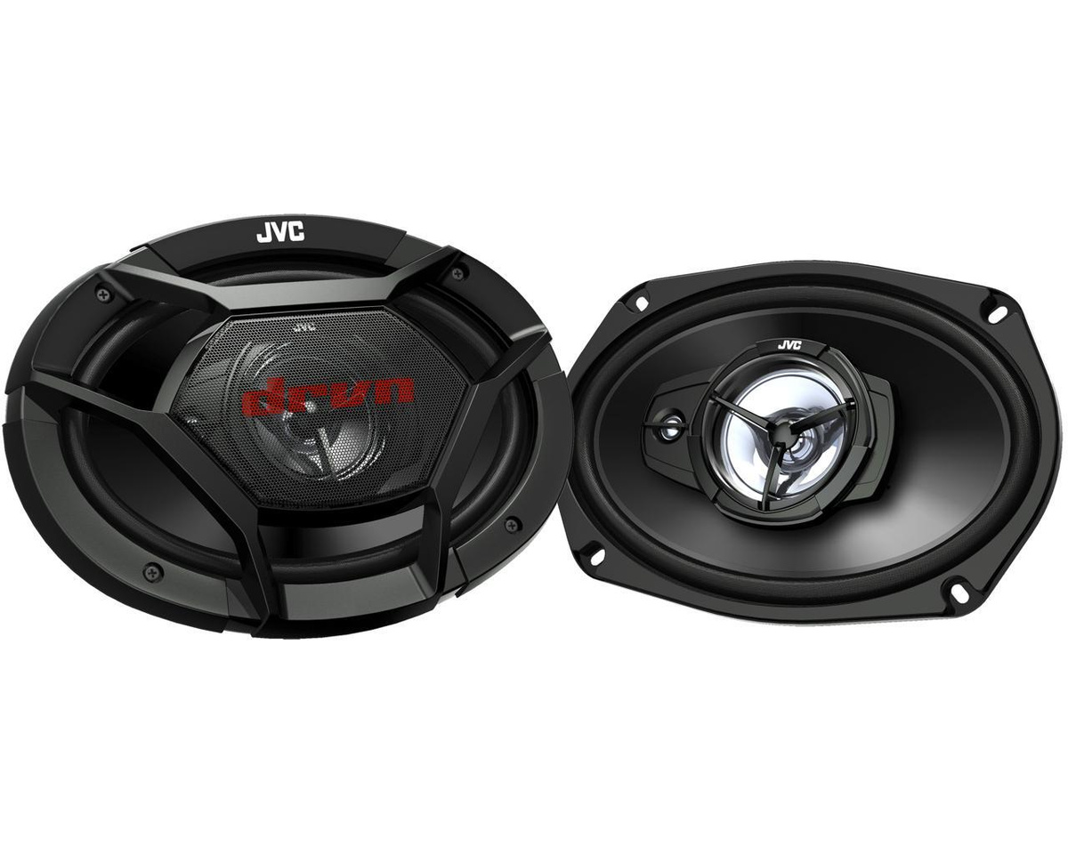 Колонки автомобильные JVC CS-DR6930 500Вт 88дБ 4Ом 15x23см (6x9дюйм) (ком.:2кол.) коаксиальные трехполосные