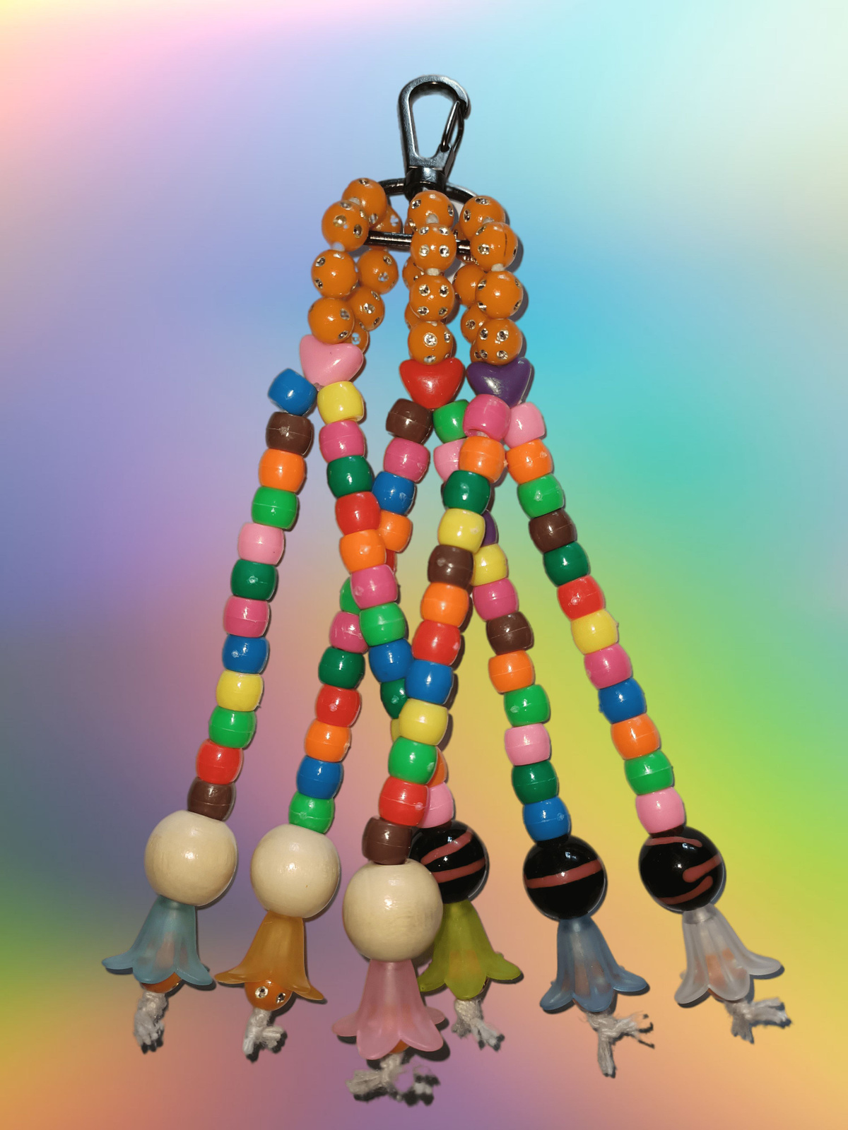 Познавательные и разнообразные игрушки для попугаев: деревянные развивающие элементы, бусины, колокольчики, шарики и кольца. Игрушки, специально созданные для попугаев, помогут развить их интеллект, укрепить мышцы и развлечь их в клетке. Игрушки изготовлены из безопасных материалов, чтобы обеспечить комфорт и безопасность Вашего попугая. Подарите своему питомцу увлекательные игрушки, которые позволят ему проявить свою игривость и активность!