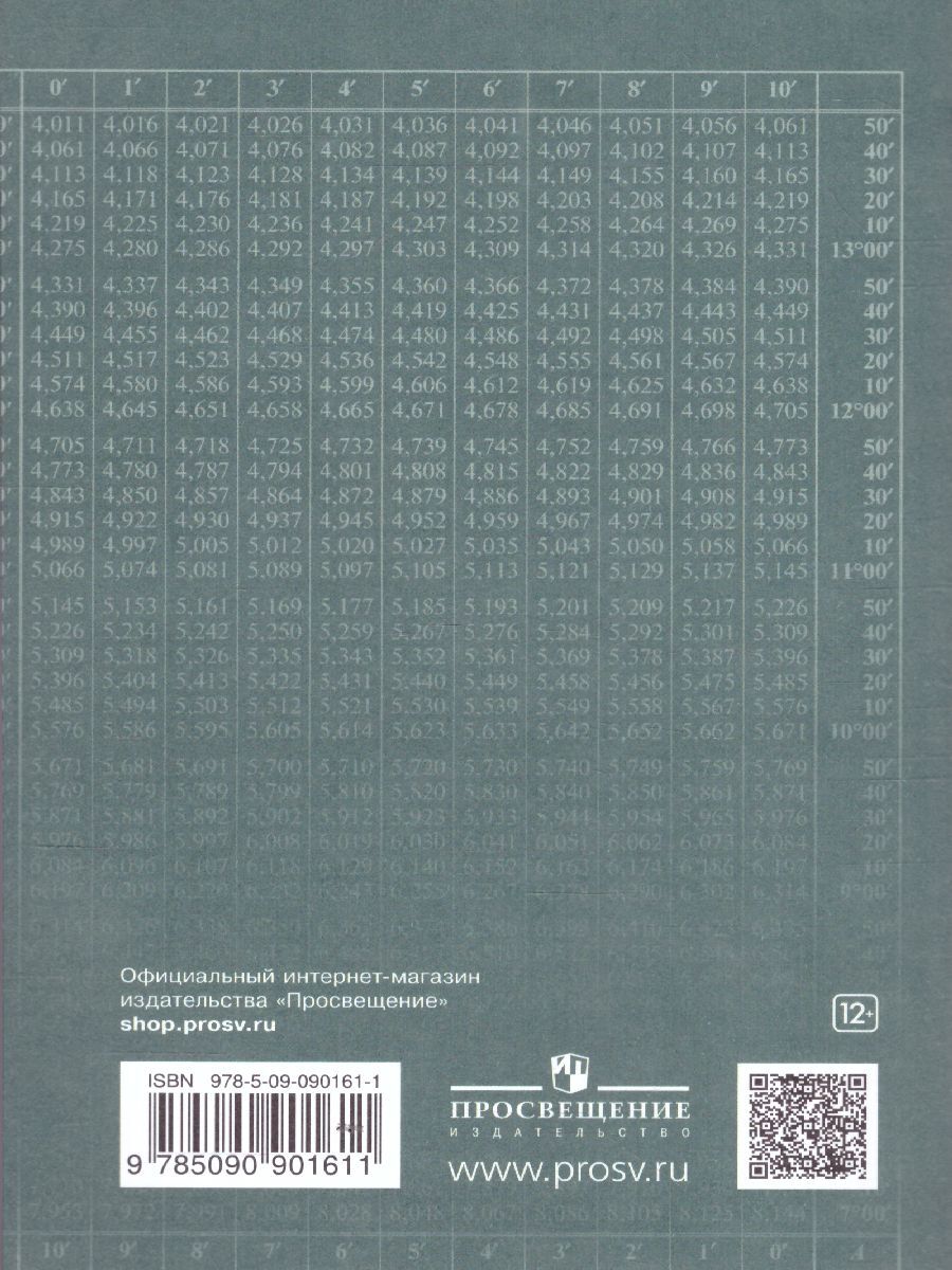 Четырехзначные математические таблицы | Four-Figure Mathematical Tables - Ozon image 4