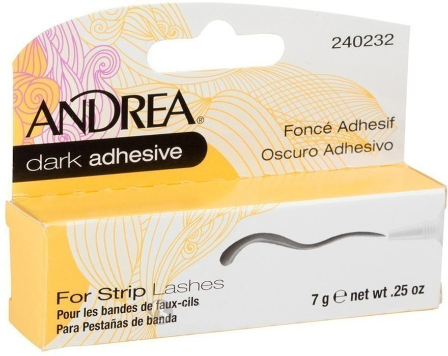 Andrea Strip Lash Adhesive Dark Клей для ресниц тёмный, 7 гр #1