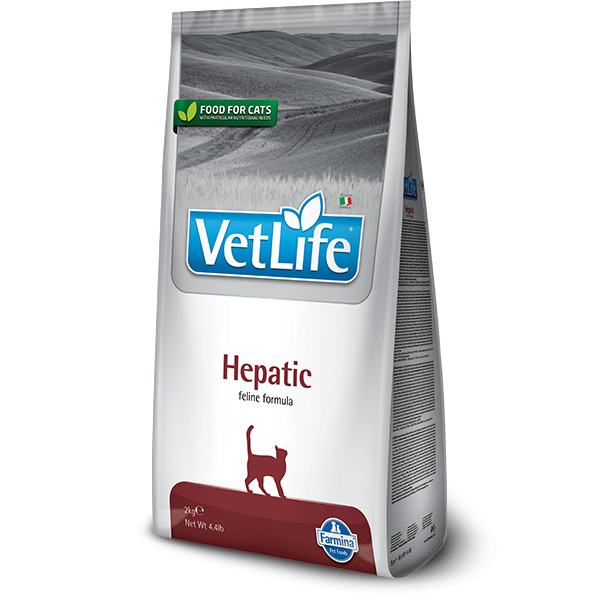 Сухой диетический корм Farmina Vet Life Hepatic для кошек при хронической печеночной недостаточности, #1