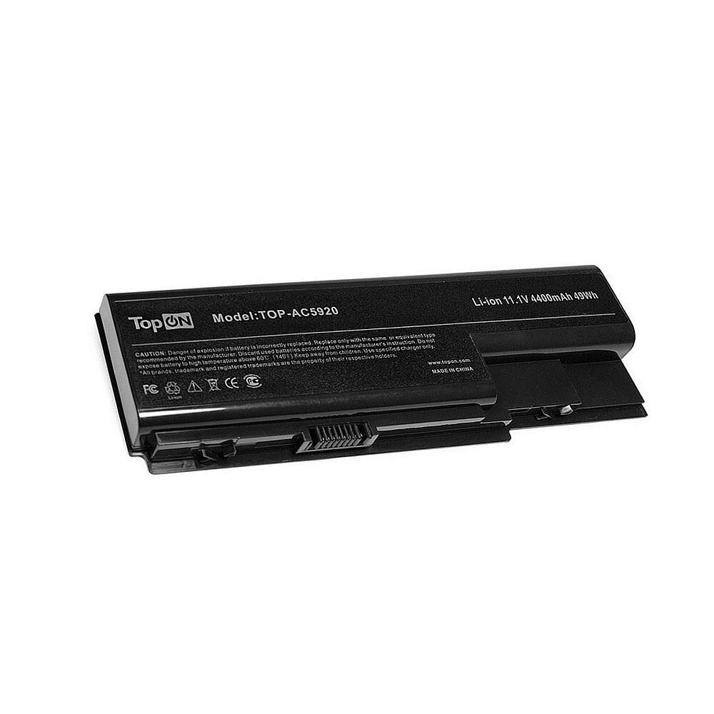 TopON Аккумулятор для ноутбука Acer 4400 мАч, ((TOP-AC5920) AS07B31, AS07B32, AS07B41, AS07B42, AS07B51, #1