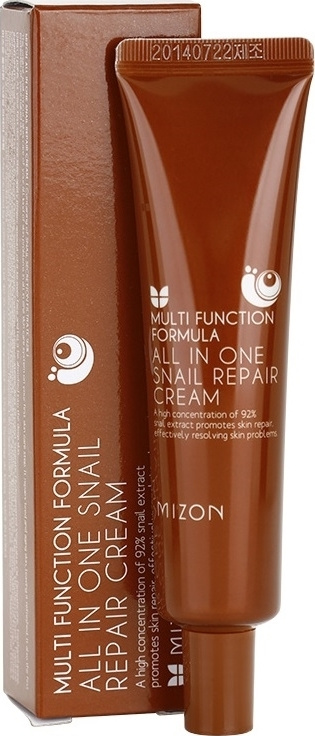 MIZON Крем для лица с муцином улитки All In One Snail Repair Cream, 35 мл #1