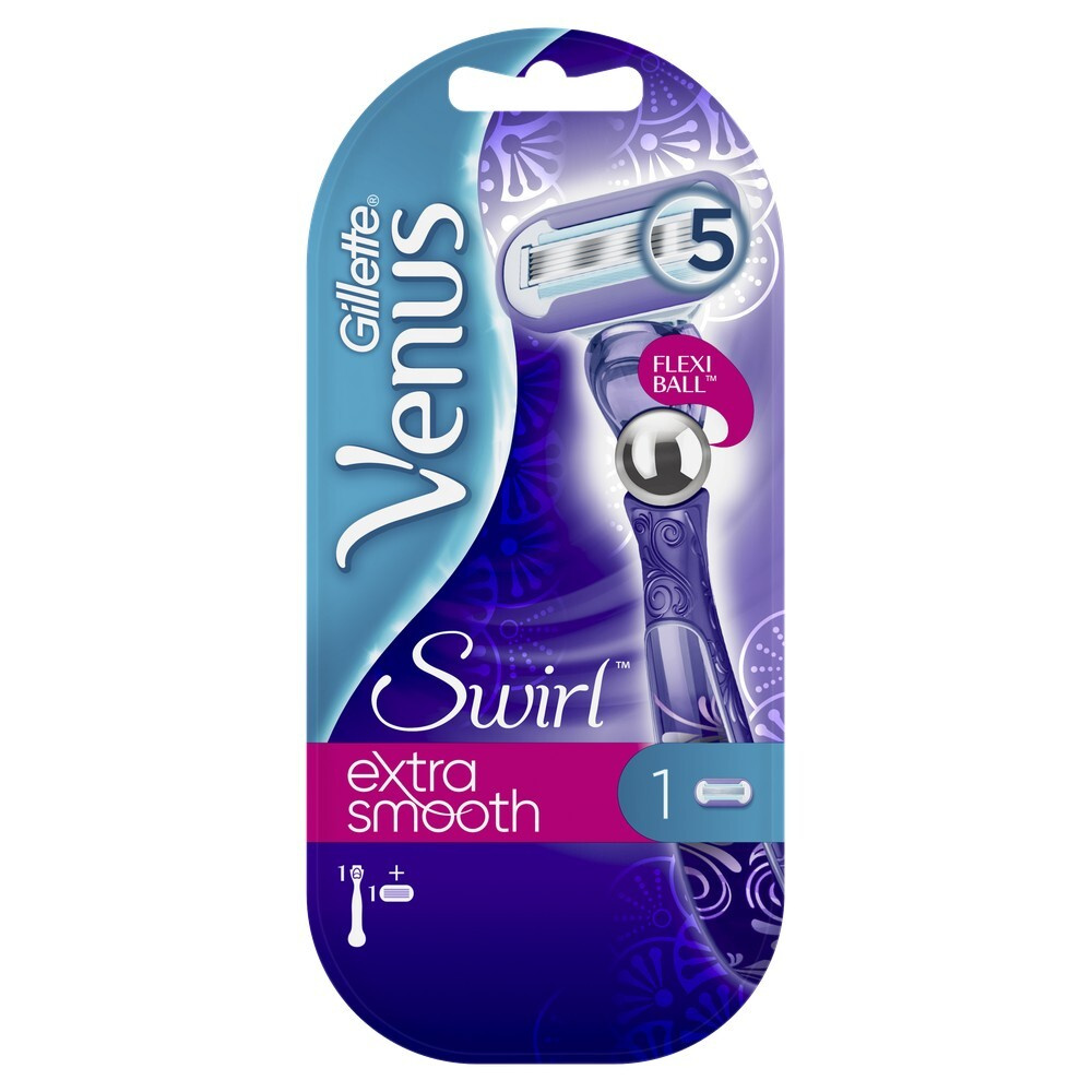 Женская бритва Gillette Venus Extra Smooth Swirl #1