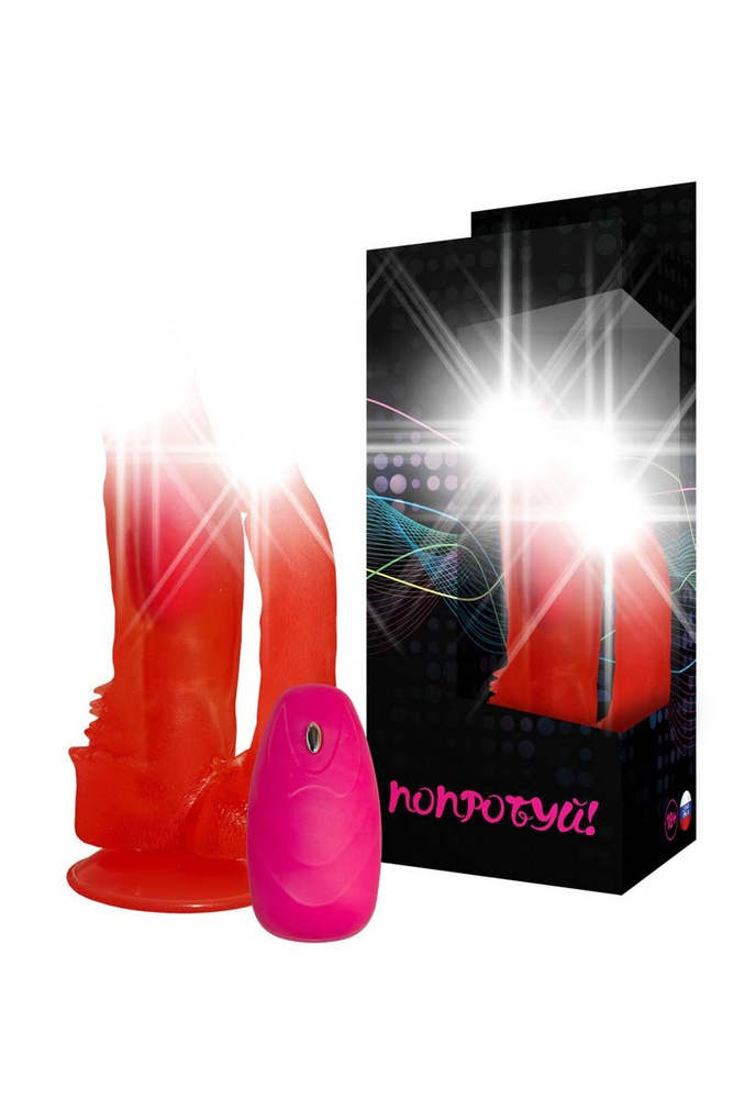 Джага Джага Вибратор №11, с присоской, розовый, 15,5 см #1