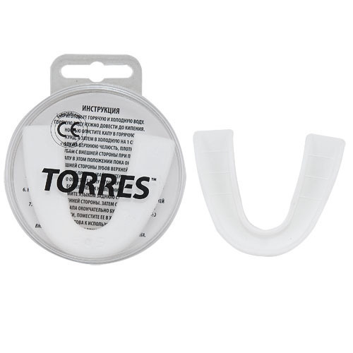 Капа боксерская TORRES PRL1021WT, белая #1