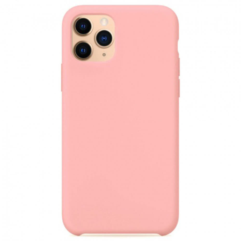 Силиконовый чехол накладка для Apple iPhone 11 Pro (Айфон 11 Про), Розовый  #1